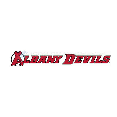 Albany Devils Iron-on Stickers (Heat Transfers)NO.8966